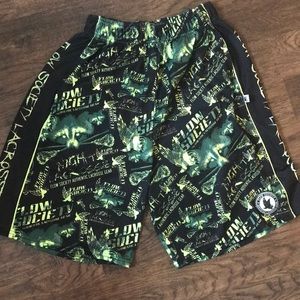 Flow Society Boys Lacrosse Shorts Large